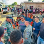 Fuerza Aérea refuerza asistencia en zonas afectadas por inundaciones en Puerto Plata