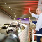 Luis Abinader inaugura el túnel de la Plaza de la Bandera